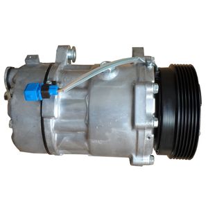 1H0820803D Vente en gros d'usine Système de refroidissement de pièces automobiles 12V-130mm Pompe de compresseur d'air Compresseur AC pour VW Jetta <span class=keywords><strong>Golf</strong></span> Passat <span class=keywords><strong>2</strong></span>.0L - Product Image 1