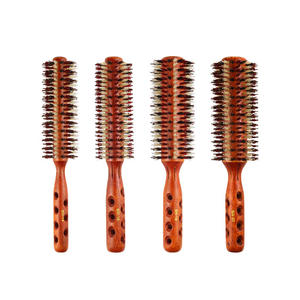 Round Hair <strong>Brush</strong> with Boar Bristles Anti-Static for Hair Drying Styling Curly Barber Heat Resistant Round <strong>Brush</strong> for <strong>Blowdrying</strong> - Product Image 6