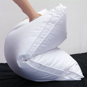 Almohadas de Cama de la Colección Eiue <span class=keywords><strong>Hotel</strong></span>, Almohadas Decorativas Utopia con Inserto y Camino de Cama a Juego para Dormir, 2 Piezas - Product Image 2
