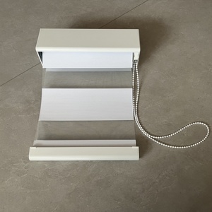 Stores zébrés pour fenêtres, contrôle <span class=keywords><strong>de</strong></span> la filtration <span class=keywords><strong>de</strong></span> la lumière, stores enrouleurs semi-transparents, stores à double couche en tissu, tirage manuel, volets <span class=keywords><strong>de</strong></span> fenêtre - Product Image 1