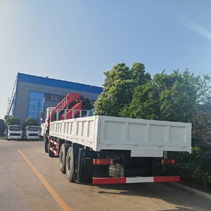 Shacman H3000 8x4 Truck With Palfinger Folding Boom Crane 20 Ton Knuckle Crane Truck for Sale - Product Image 5
