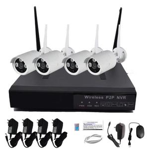 Kit NVR sans fil P2P 8 canaux 1080P HD, système de surveillance avec vision nocturne, caméra de sécurité Wi-Fi, utilisation en extérieur et en intérieur - Product Image 5