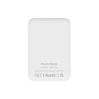 Chargeur portable Mgitec S08 5000mAh avec batterie Li-polymère OEM, sorties Type-C et USB, solution d'alimentation personnalisable