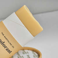 L'emballage biodégradable du carton 2.5oz soulèvent le tube de papier pour le conteneur de bâton de déodorant
