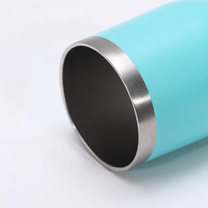 Taza de <span class=keywords><strong>Cerveza</strong></span> de Acero Inoxidable con Aislamiento al Vacío, Ecológica, en Forma de Huevo, de 12 oz, con Tapa - Product Image 4