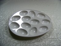 Assiette à œufs en mélamine, 12 compartiments, personnalisée, vente en gros, 50 pcs