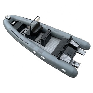 Deluxe <span class=keywords><strong>20ft</strong></span> Rib 600 V Profundo Rígido Casco Alumínio Rib Orca Hypalon/PVC Barcos Infláveis - Product Image 1