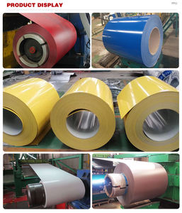 Directo de fábrica Z275 <span class=keywords><strong>PPGI</strong></span> Bobina de acero galvanizado prepintado recubierto de color para soldadura de corte doblado con certificado BIS - Product Image 4
