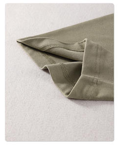 Personalizado 280gsm 300gsm 320gsm peso pesado 100% algodón de gran tamaño moda gota hombro hombres camiseta - Product Image 5