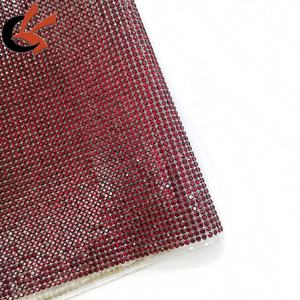 ขายส่ง24*40เซนติเมตร SS6<span class=keywords><strong>ส</strong></span>ีแก้วคริ<span class=keywords><strong>ส</strong></span>ตัลร้อนแก้ไข Rhinestone ตาข่าย<span class=keywords><strong>แผ่น</strong></span> - Product Image 4