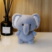 Mignon Éléphant Panda Lapin Peluche Jouet Doux Petits Ornements pour Filles Cadeau d'Anniversaire Poupée Décorations