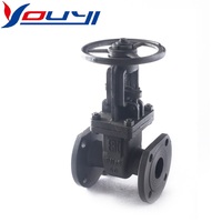 Vanne à opercule YOUYI en acier au carbone GOST 5762 A216 WCB avec volant, modèle Z41H-16C, 6,3 Mpa, 8'/DN200