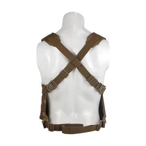 เสื้อกั๊กไนลอนแนวยุทธวิธีชั้นยอดพร้อมสายรัดเบาะรองหน้าอกอุปกรณ์นิรภัยแบบปรับได้อย่างรวดเร็ว - Product Image 2