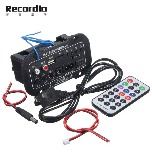GAP-3028BT New 30W Amplifier Board Audio Blueteeth Amplificador USB Dac FM Radio TF Player Subwoofer DIY Amplifiers
