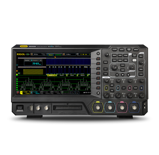 RIGOL MSO5354 Series Digital Oscilloscope 350MHz Bandwidth Four-channel Sampling Rate 8GSa/s