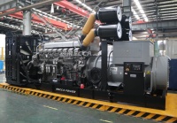 Generador de alto voltaje 3.3kv 6kv 6.6kv 10kv 10.5kv 11kv 13.8kV 1000-3000 kVA Kw potencia por Cummins/Perkins/Sme/Mitsubishi