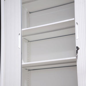 Armadio Archivio in Metallo Moderno Personalizzato, Armadio <span class=keywords><strong>Mobile</strong></span> in Acciaio a Pannello Piatto, Adatto per Uffici, Scuole e Magazzini - Product Image 6