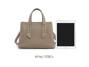 กระเป๋าสะพายข้างผู้หญิงสไตล์วินเทจลำลอง ปิดด้วยซิป น้ำหนักเบา สายสะพายถอดได้ ความจุเยอะ กันน้ำ - Product Image 6