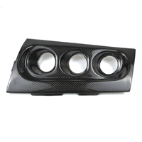 Cubierta para el Panel de Instrumentos del Pasajero Delantero con Fibra de Carbono Genuina para Mitsubishi Lancer Winged EVO X M7