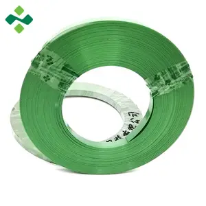 彩色宠物胶带中国制造聚酯表带绿色100% 纯度光滑宠物表带