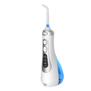 <span class=keywords><strong>Hydropulseur</strong></span> Jet Dentaire Électrique 4 Buses WaterJet Oral Irrigateur Sans Fil 200ML Nettoyeur à Dents Portable 3 Modes - Product Image 5