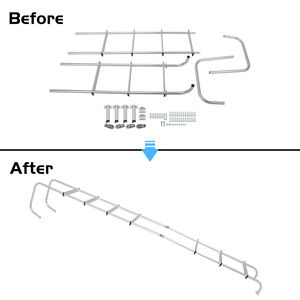 Yescampro aleación de aluminio acero inoxidable exterior <span class=keywords><strong>plegable</strong></span> RV escalera interior caravana <span class=keywords><strong>autocaravana</strong></span> escalera trasera - Product Image 4