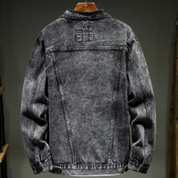 Ventes en gros de vestes en jean décontractées pour hommes de haute qualité, style streetwear, vestes en jean pour hommes
