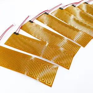 200x200mm 12v 25w Flexible thin film Heated Bed Polyimide kapton heater