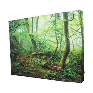 Thả vận chuyển biểu tượng tùy chỉnh có thể gập lại triển lãm căng thẳng vải Backdrop pop-up hiển thị biểu ngữ đứng - Product Image 2