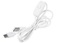 Cable de extensión de interruptor USB CE ROHS Cable de extensión USB con cable controlador de interruptor de encendido/apagado para tiras LED