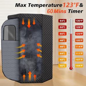 Sauna de Vapor Portátil de Acrílico de Tamaño Completo, <span class=keywords><strong>Spa</strong></span> de Cuerpo Completo, Ecológica, Fácil Instalación, Lujo para el Hogar y Exteriores - Product Image 4