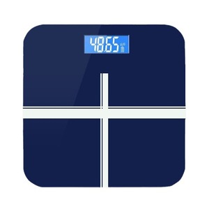 เครื่องชั่งน้ำหนักอัจฉริยะแบบอิเล็กทรอนิกส์  หน้าจอกระจก รับน้ำหนักได้ 180 กก. ชาร์จผ่าน USB รูปทรงสี่เหลี่ยมผืนผ้า สำหรับผู้ใหญ่ - Product Image 5