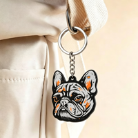 PINSHUO, fournisseur d'usine depuis 20 ans, porte-clés figurine 2D en PVC, porte-clés anime en caoutchouc PVC, porte-clés pour cadeaux d'affaires