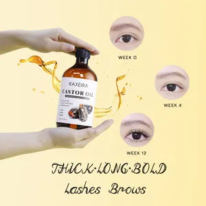 Commercio all'ingrosso olio per la crescita dei capelli naturale per la cura dei capelli rosmarino olio di ricino biologico spremuto a freddo esano alla rinfusa Jamaican olio di ricino nero - Product Image 5