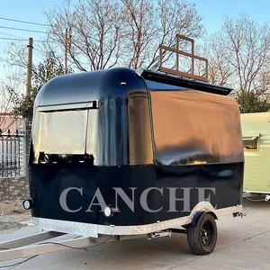 Remorque de restauration mobile standard américaine 110V/220V/380V, camion de cuisine avec cuisine complète - Product Image 4