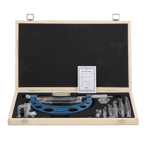 Dasqua 0-150mm Tipped Measuring Face Outside Diameter <b>Micrometer</b> With Interchangeable Anvils 4801-0003 Outside <b>Micrometer</b> 0-150m - Product Image 2
