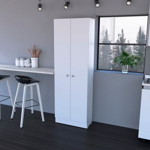 DB Virginia Estantes de supermercado de cinco estantes Gabinete de almacenamiento de doble puerta - Product Image 1