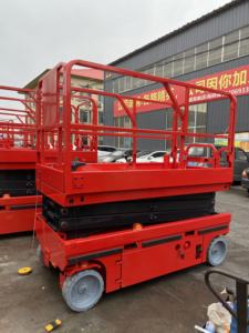 Taşınabilir hidrolik mobil asansör kendinden tahrikli makas-tipi kaldırma platformu elektrikli makaslı kaldırma platformu 4000mm Max yükseklik - Product Image 6