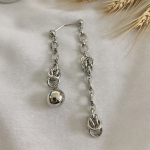 PJ-M064 2022 INS Vàng Thép Màu Khâu Kim Loại Bông Tai Trang Sứ<span class=keywords><strong>c</strong></span> Thời Trang Stud Charm Bông Tai Thả Bông Tai - Product Image 4