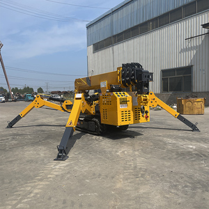 <span class=keywords><strong>3</strong></span> טון 5 טון העכביש מנוף טלסקופי בום קטן זלזרידר גג זחילה - Product Image 3