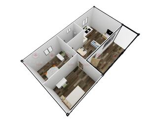 MagicCore T House, <span class=keywords><strong>construction</strong></span> moderne de bâtiments préfabriqués en acier à faible coût pour appartements et bureaux - Product Image 6