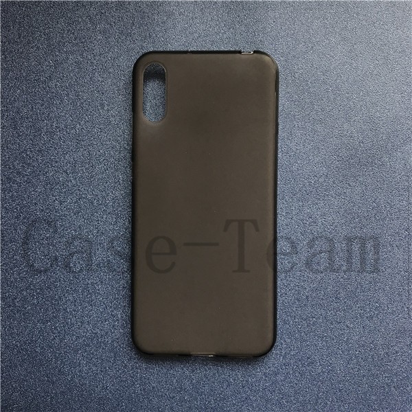 Manufacturer Wholesale Matte TPU Cases Soft Frosted Back Cover Silicone Mobile Phone Case for Huawei Y6 Pro 2019 Black