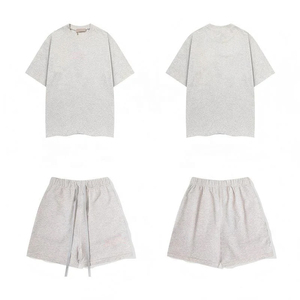 เสื้อยืดแฟชั่นสตรีทแวร์วินเทจทรงบ็อกซี่ ไหล่ตก พิมพ์ลายซิลิโคน 3 มิติ ผ้าคอตตอน 100% หนัก 280 กรัม สำหรับผู้ชาย - Product Image 4