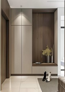 <span class=keywords><strong>Mueble</strong></span> Zapatero Flotante de Madera Premium con Acabado Antirrayas para Pasillos Estrechos, Condominios y Decoración Interior Minimalista - Product Image 2