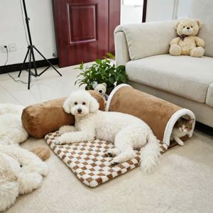 Les lits pour animaux de compagnie peuvent être démontés et lavés. Lits pour chiens et chats utilisables toute l'année - Product Image 3