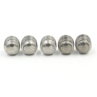Vis sans tête Torx en acier inoxydable 304 de qualité A2-70, à six pans creux, à pointe plate, métriques M3/M4/M5/M6/M8/M10