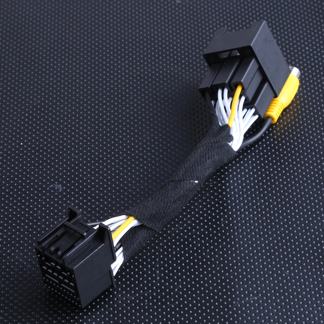 Auto Backup Camera Adapter Connector 32-Pin Reverse Camera Input Extension Cable CAO-27080 for Ford Sync 2.5 Sync 3 C-max 19-22