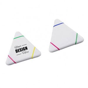 Marcadores Fluorescentes Triangulares Personalizados: 3 Colores para Notas, Diario y Artículos para Fiestas - Product Image 1