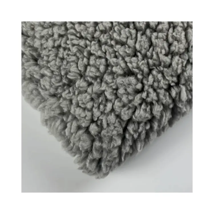 Couverture en tricot 100% polyester tela heart sherpa polaire rouleaux