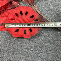 13 pièces de feuilles de lotus artificielles en soie pour la décoration intérieure/extérieure des mariages, Thanksgiving, Pâques, salles de réception et sols